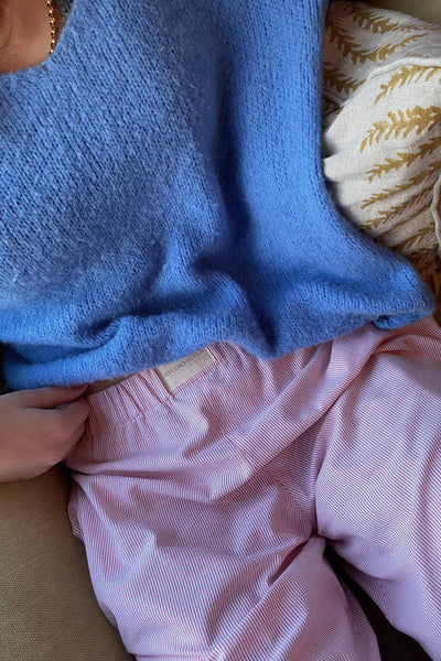 Weit geschnittene Lounge-Hosen für Damen